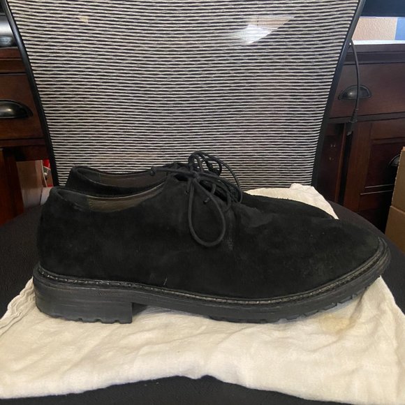 Marsèll suede-leather Derby Shoes - Black EUR 45 or US 11 - Picture 5 of 7